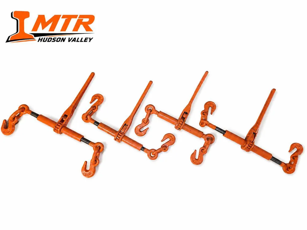 Ratchet chain binders rental for securing heavy equipment